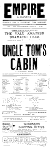 Vale Empire Uncle Tom's Cabin