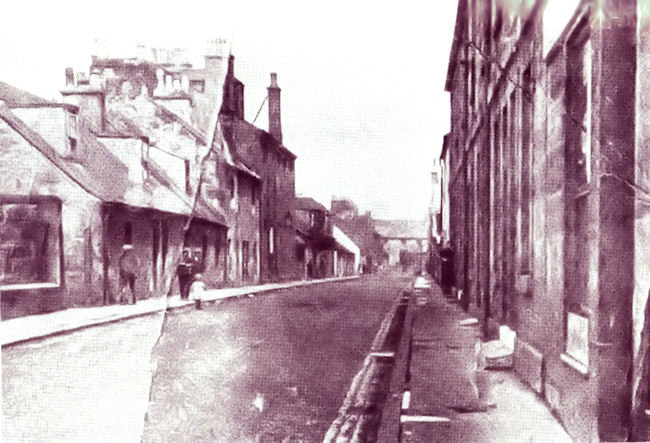 Back Street Renton During WW1