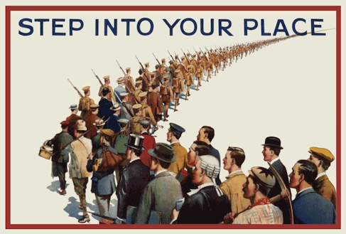 WW1 Recruitment poster
